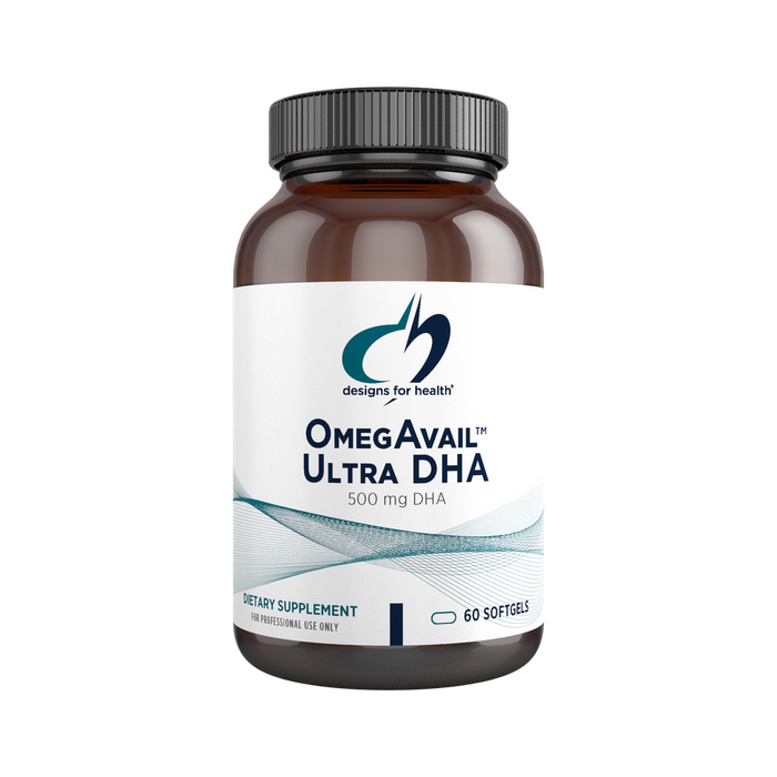 Designs For Health Omegavail Ultra DHA -fish oil 60 softgel