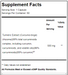 CurcuPlex-95™ 60 Capsules Curcumin ingredients