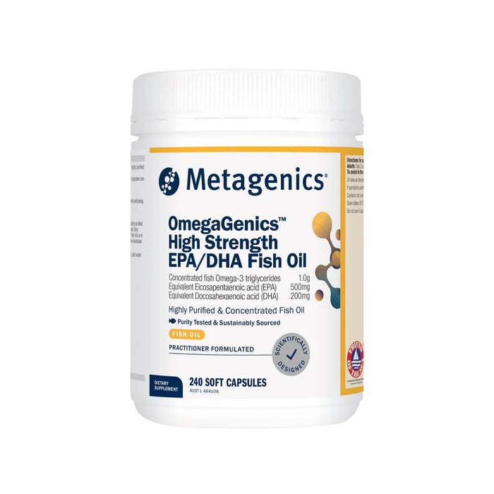OmegaGenics High Strength EPA DHA fish oil
