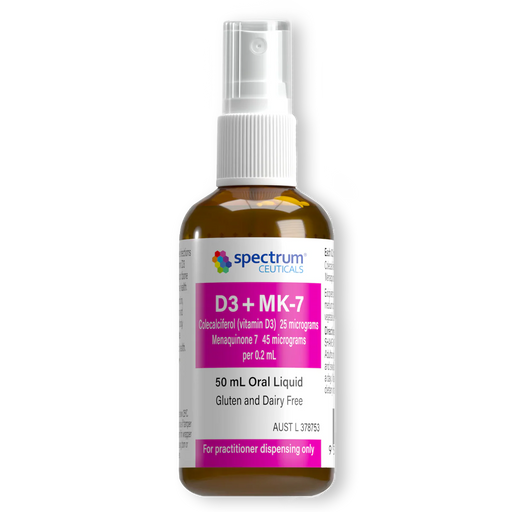 Spectrumceuticals vitamin D3 & menaquinone 7(K2) liquid spray 50ml