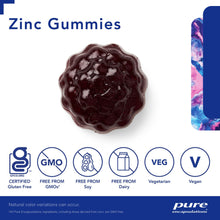 Load image into Gallery viewer, Zinc Gummy Natural Blueberry 100 gummies