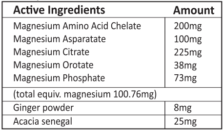 Clever Sleep Ultimate MAG ingredients