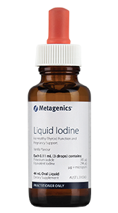 Metegenics liquid iodine 44ml