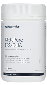 Metagenic's Metapure EPA/DHA 240 caps