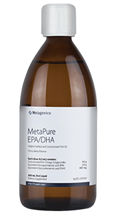 MetaPure EPA/DHA fish oil Citrus Berry flavour 500 mL liquid