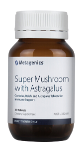 Metagenics Super Mushroom with Astragalus 30 tablets