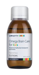 Omega Brain Care For Kids Peppermint flavour 90mL oral liquid