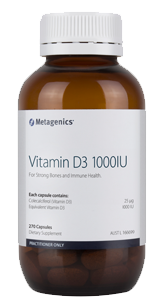 Vitamin D3 1000IU capsules