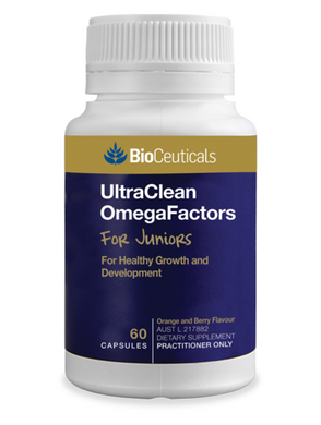 Bioceutical UltraClean OmegaFactors for Juniors 60 softgel Caps