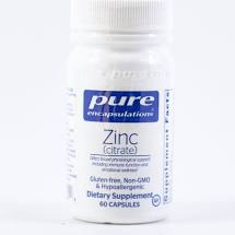 Pure Encapsulations Zinc 60caps