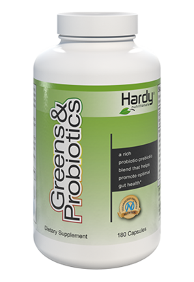 Hardys Nutritionals Greens & Probiotics 180 caps