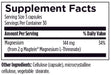 Designs for Health NeuroMag 90 caps ingredient list